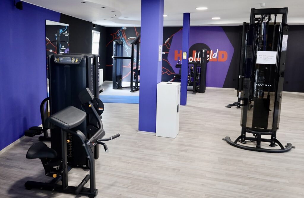 Kraftgeräte im Fitnessstudio Hollfeld