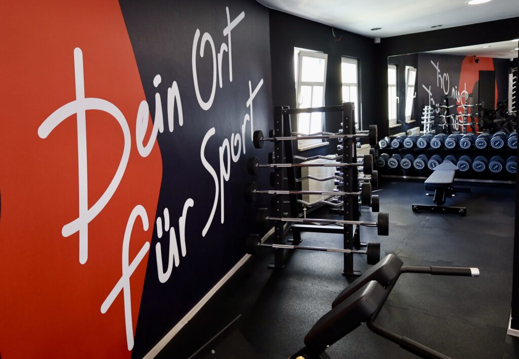 Trainingsbereich im Fitnessstudio FITOMAT Hollfeld