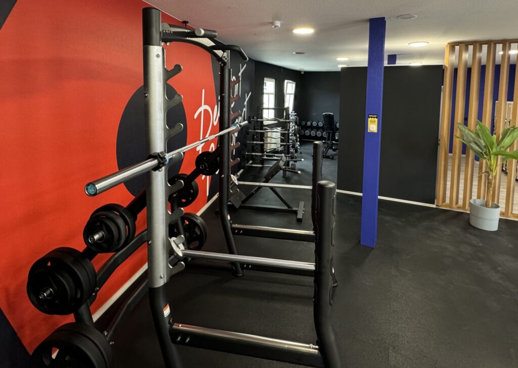 Trainingsbereich im Fitnessstudio FITOMAT Hollfeld