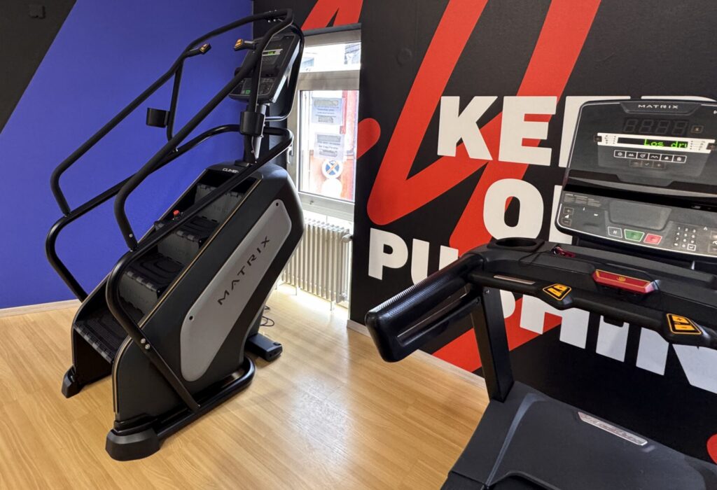 Trainingsbereich im Fitnessstudio FITOMAT Hollfeld